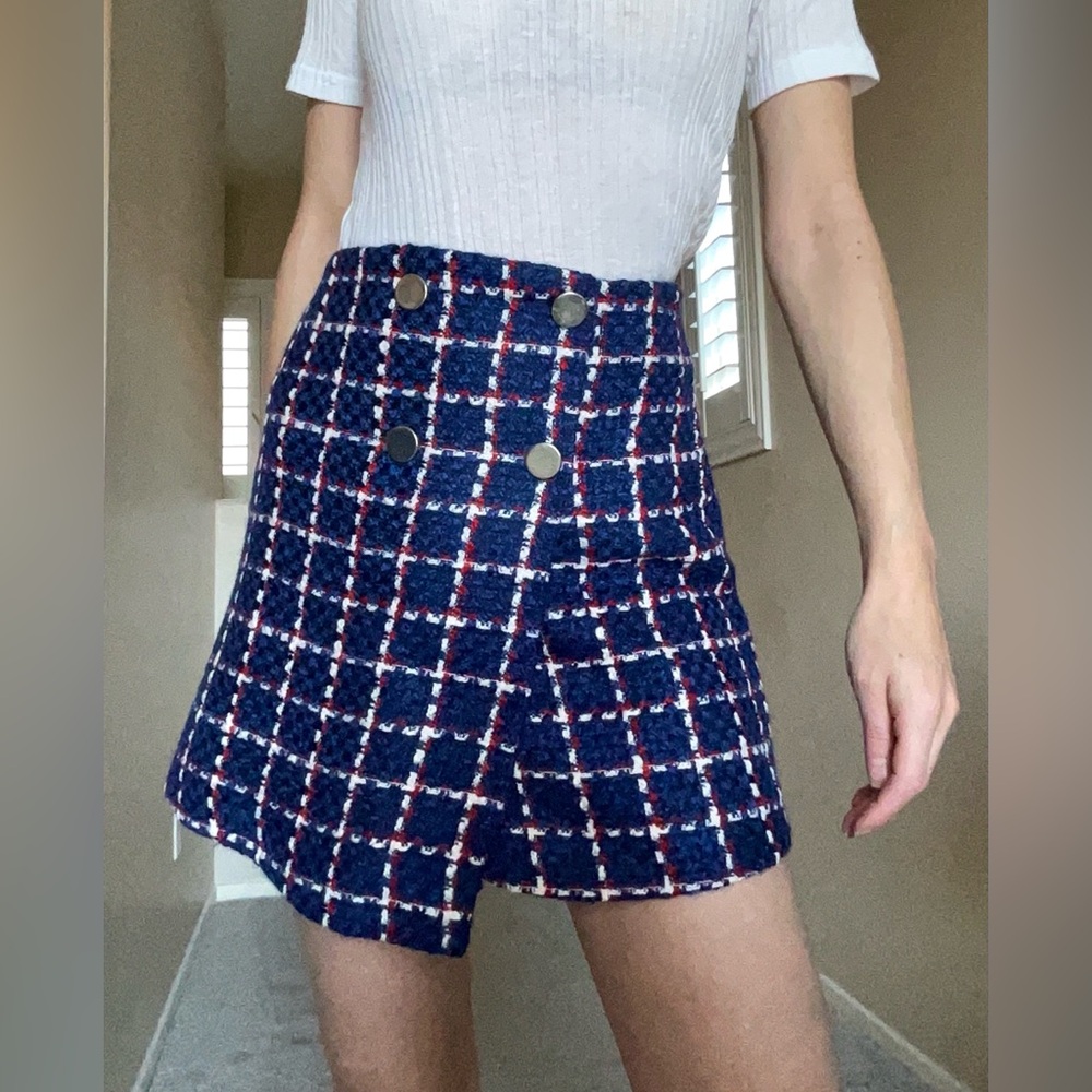 Plaid skirt NWOT